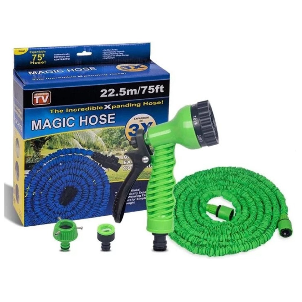 λάστιχο-ποτίσματος-επεκτεινόμενο-χ-3-22,5m-με-πιστόλι-magic-hose